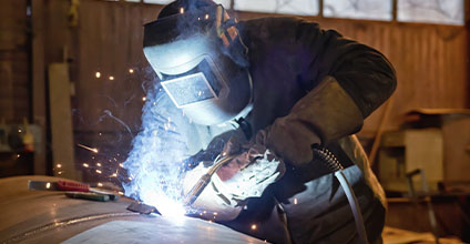 Soldadura semiautomática