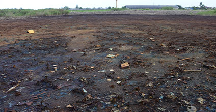 Contaminación de suelos