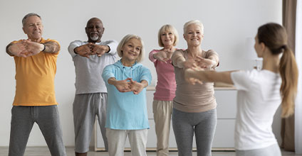 Actividad física para colectivos especiales y tercera edad