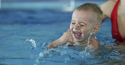 Actividades acuáticas para bebés