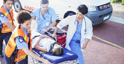 Asistencia prehospitalaria en urgencias