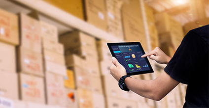 Política y gestión informatizada de stock