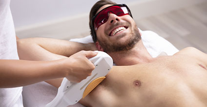 Depilación del vello por métodos temporales y/o definitivos